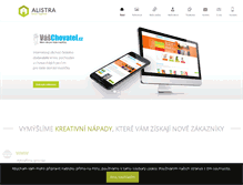 Tablet Screenshot of alistra.cz